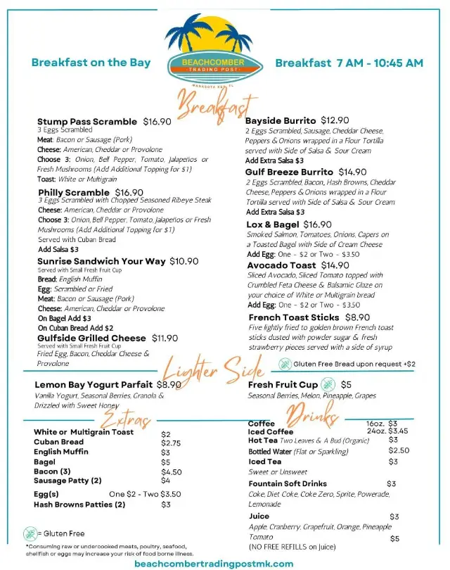 Beachcomber Trading Post page 1