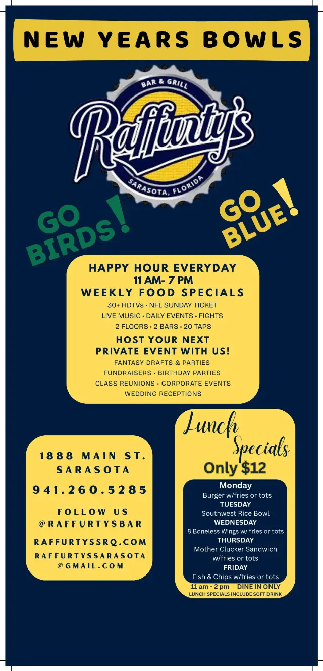 Raffurty’s Bar & Grill New Year bowls page 2