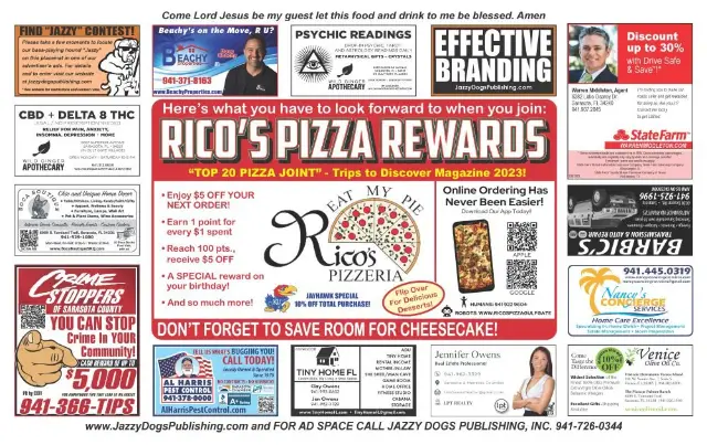 Rico’s Pizzeria page 1